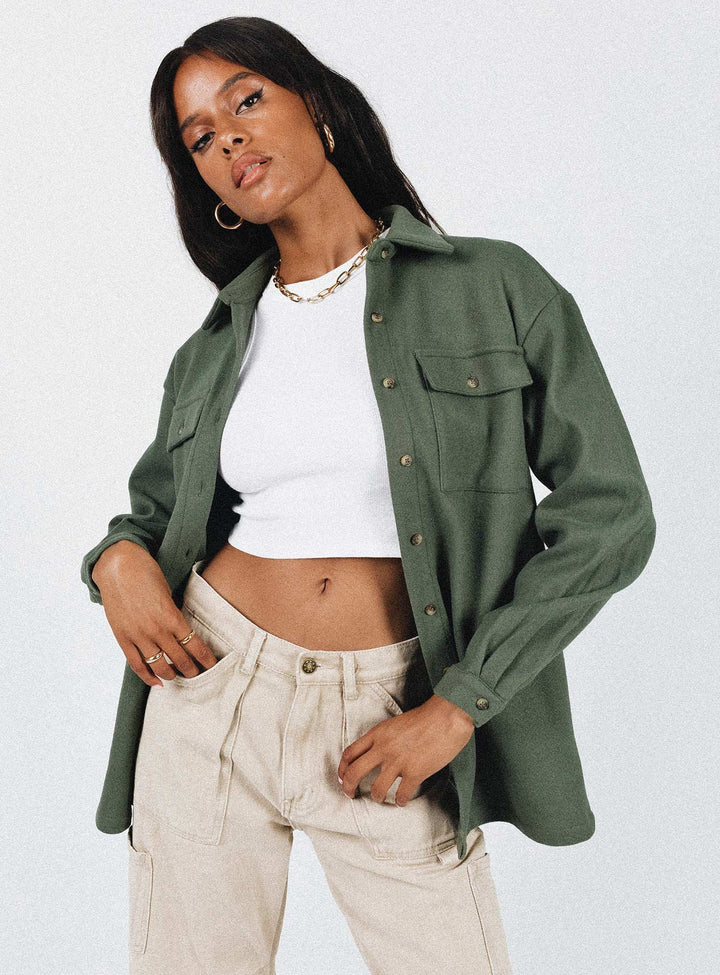 Mila Shirt Waldgrün