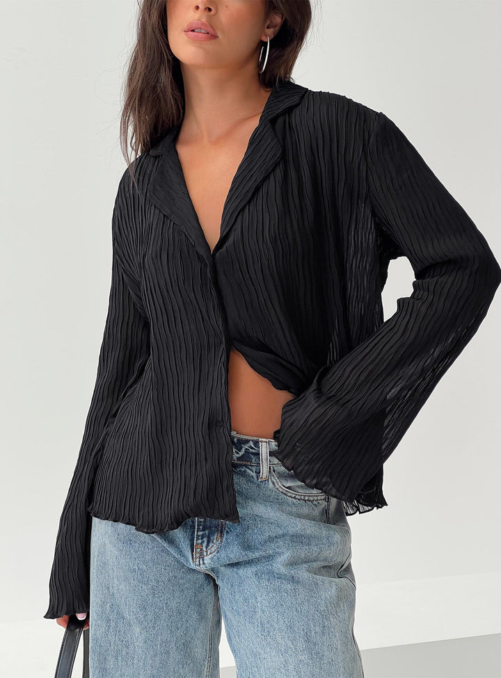 Selma Shirt Schwarz