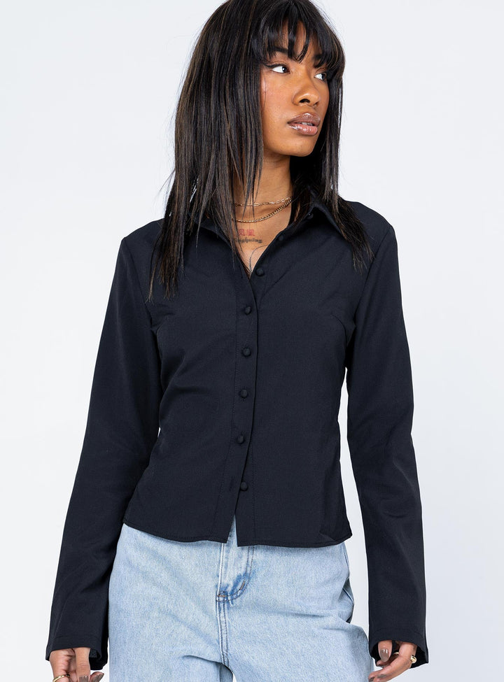 Anni Shirt Schwarz