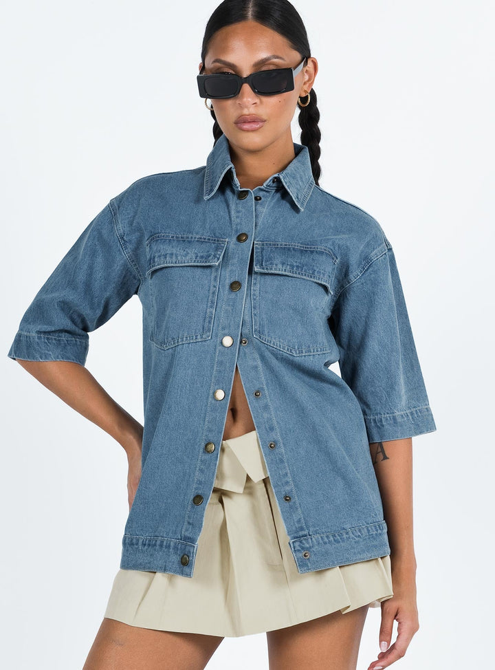 Tilse Jacke Denim