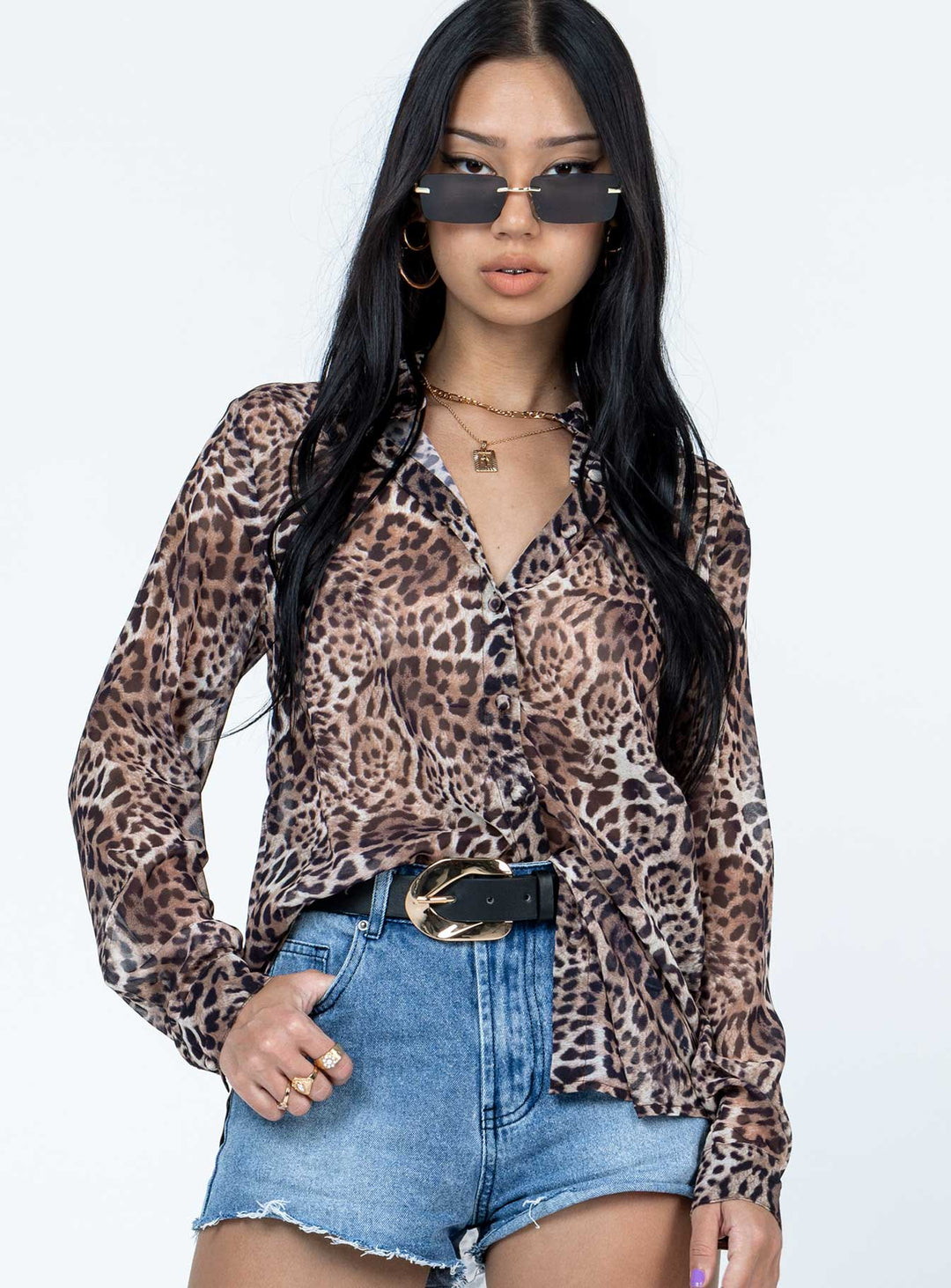 Hayden Hemd Leopard