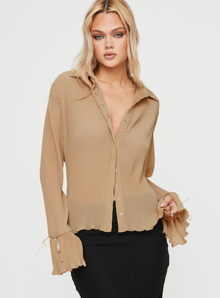 Ravil Hemd Beige