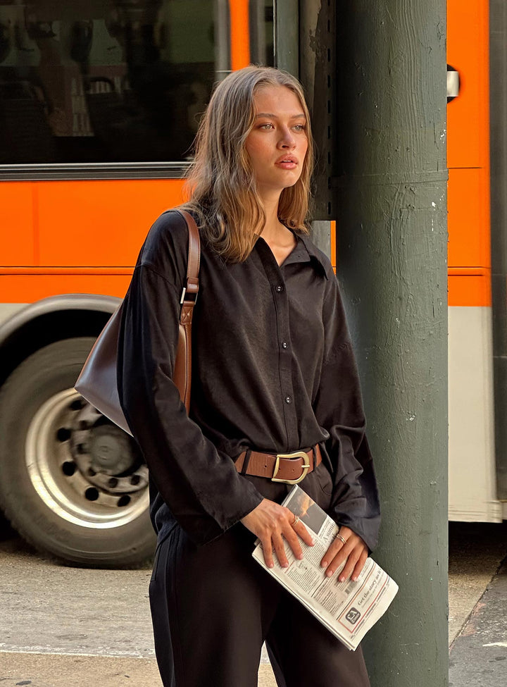 Callie Shirt Schwarz