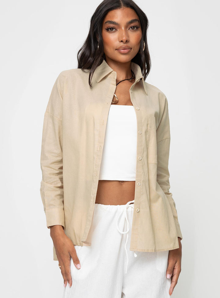 Fayette Hemd Beige