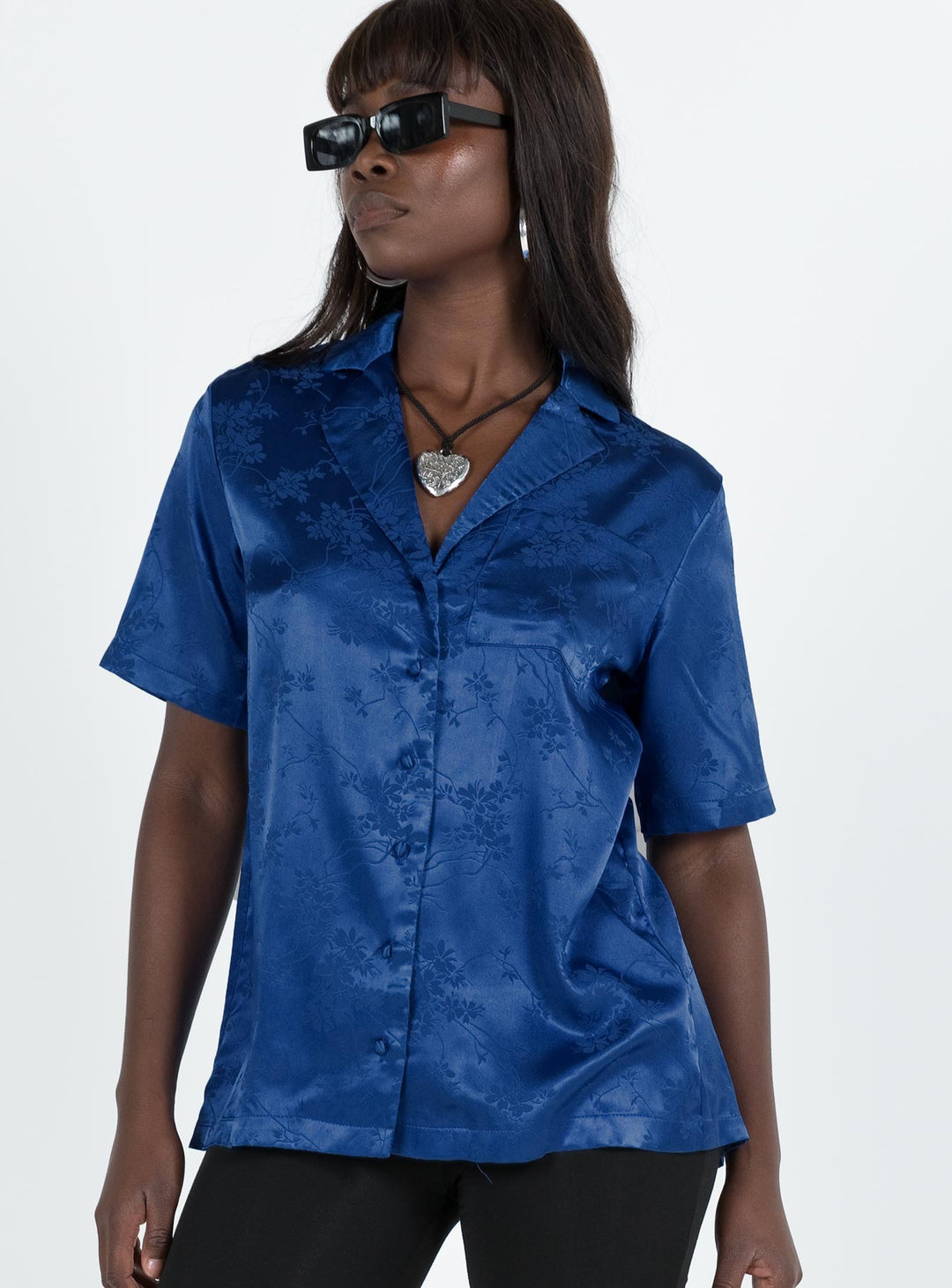 Minna Top Blau