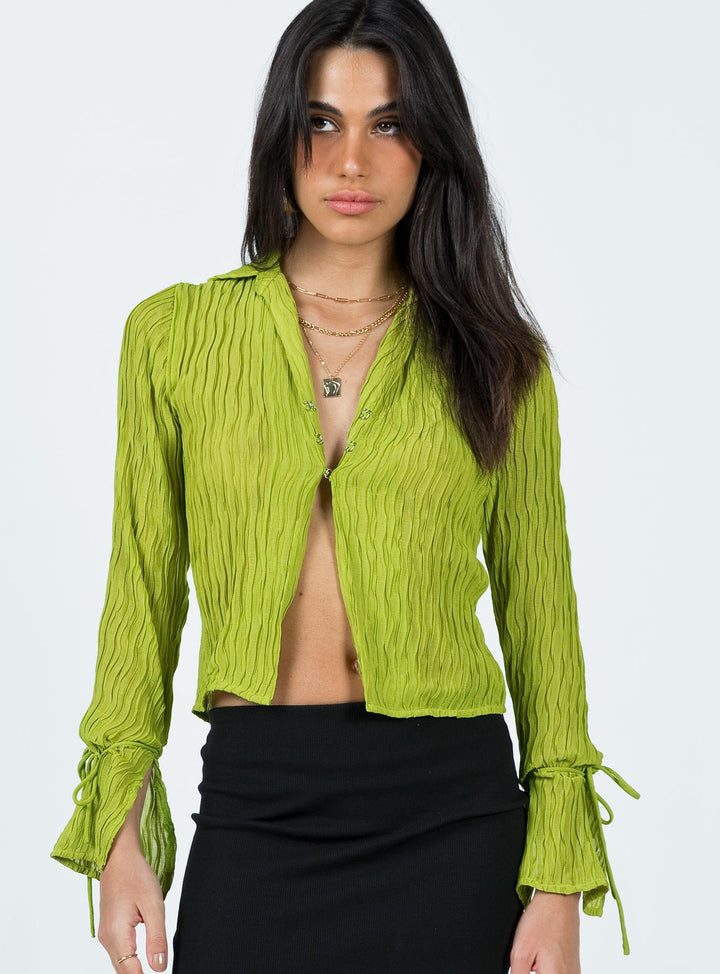 Aluna Shirt Grün