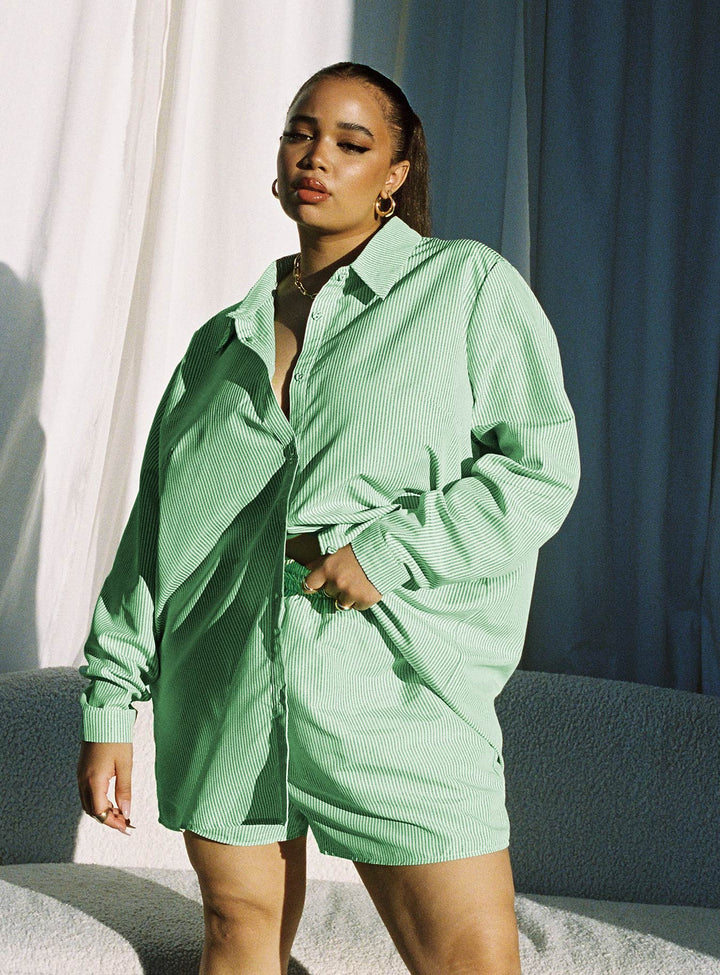 Das Chloe Set Green Curve 