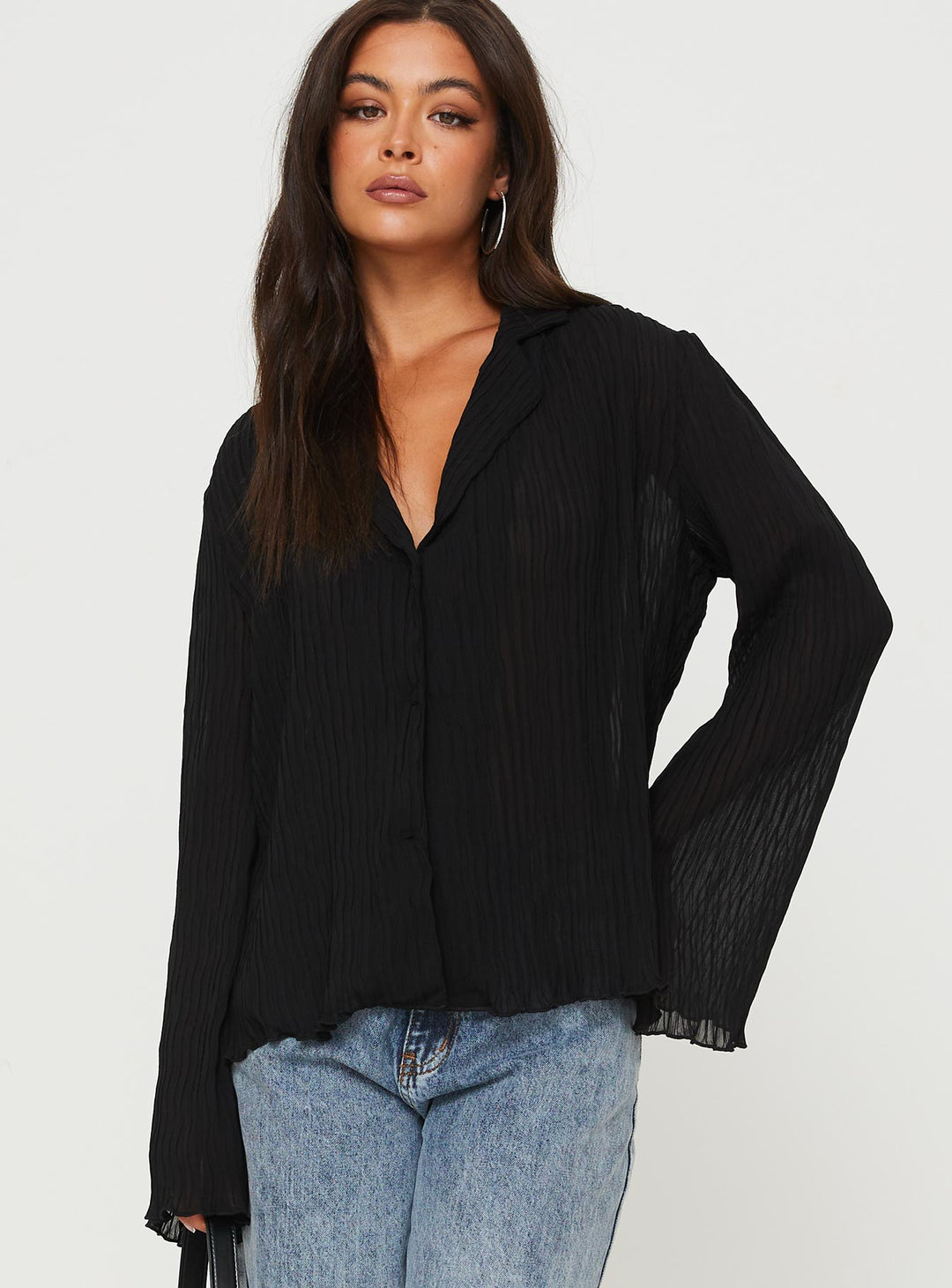 Selma Shirt Schwarz