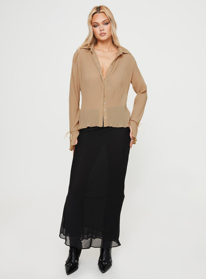 Ravil Hemd Beige