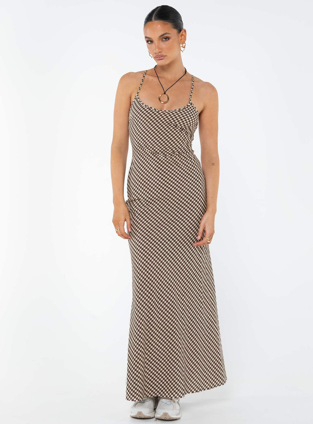 Otillie Maxi-Set Braun / Weiß