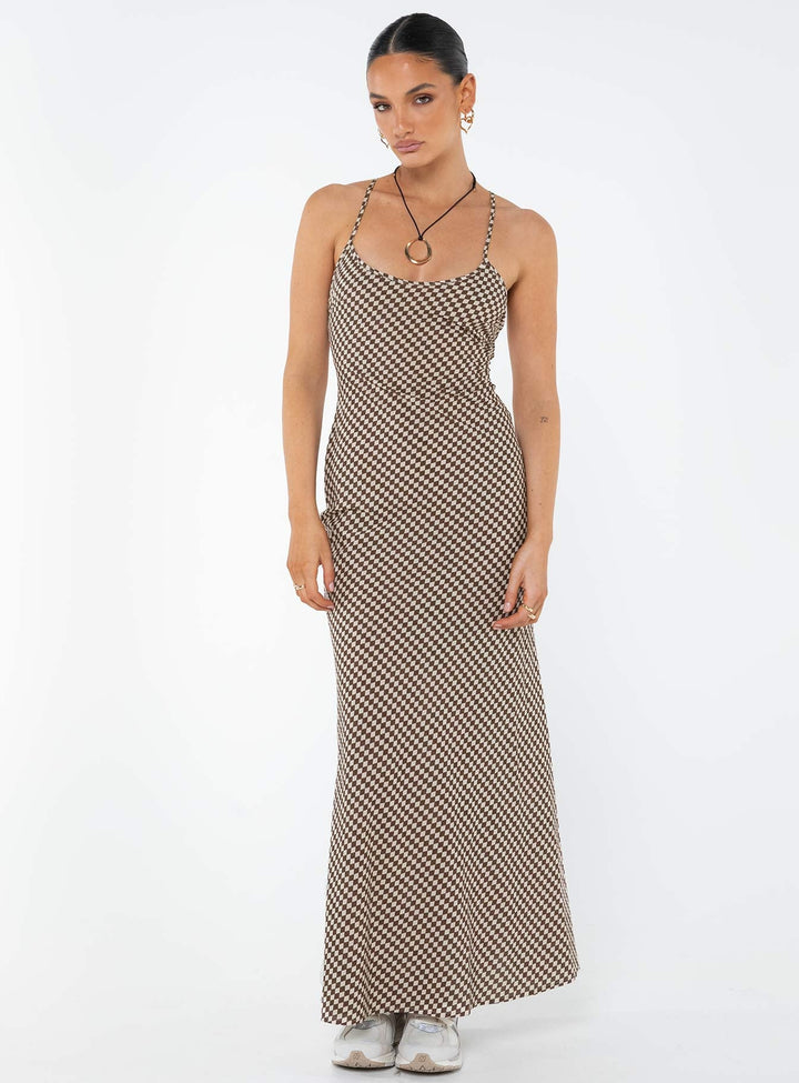 Otillie Maxi-Set Braun / Weiß