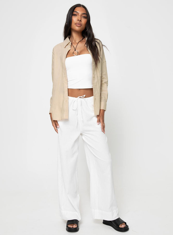 Fayette Hemd Beige