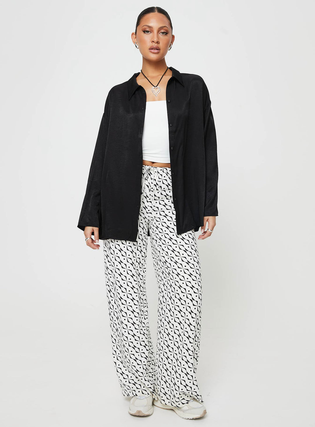 Callie Shirt Schwarz