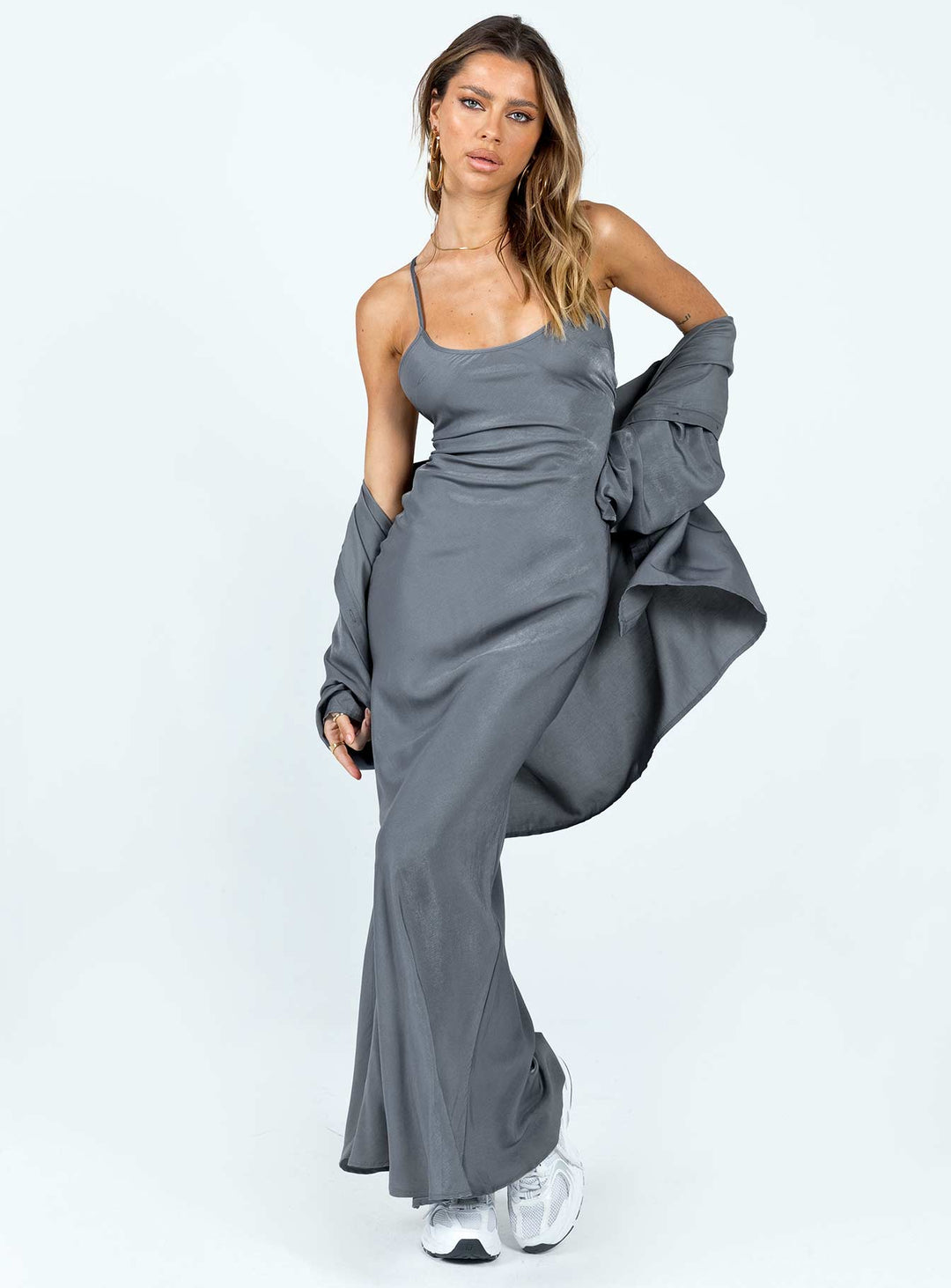 Callie Maxi-Set Grau