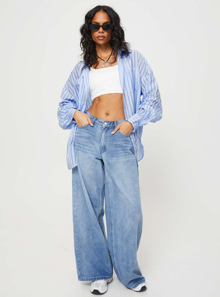 Swindon Hemd Blau