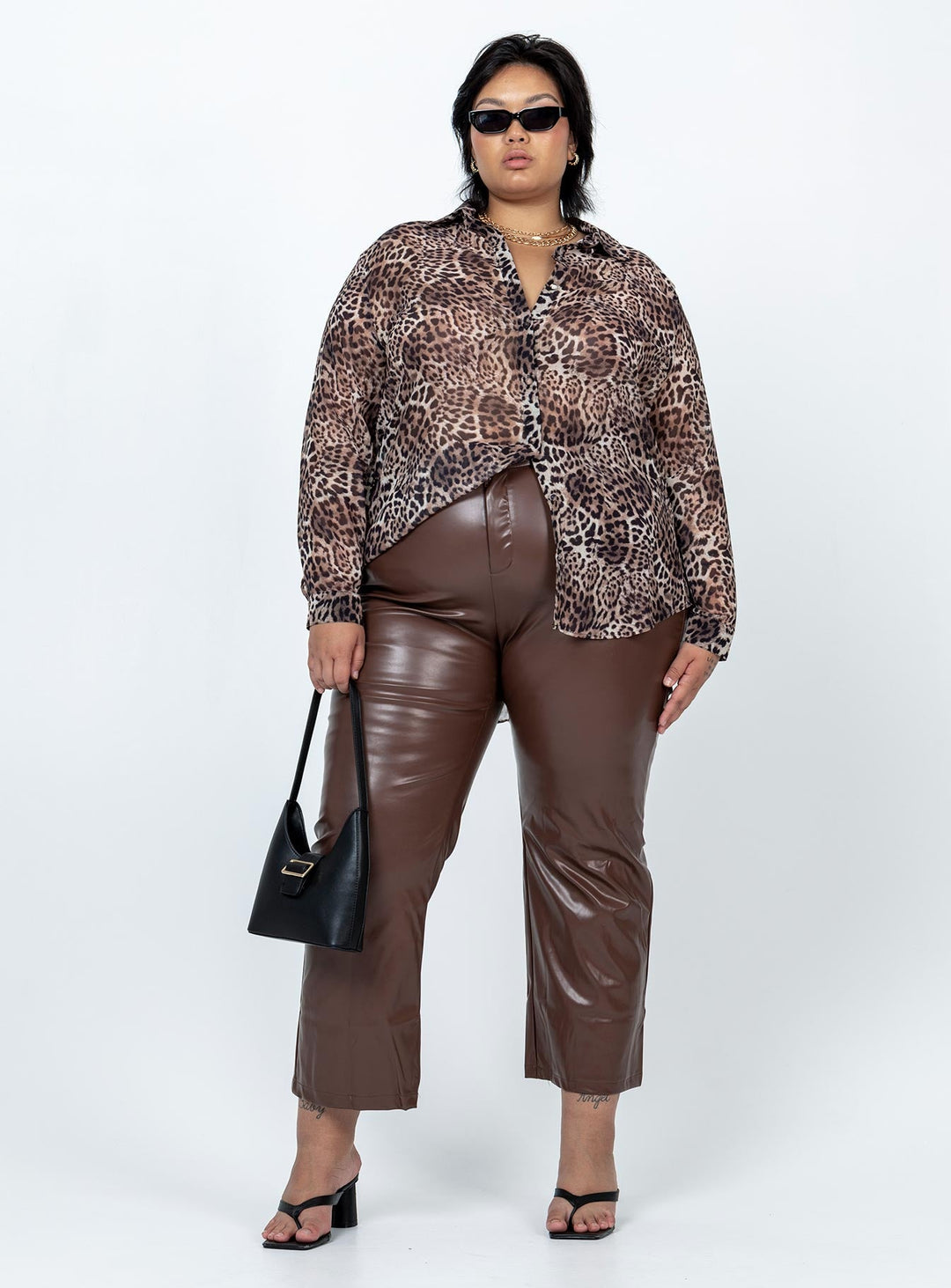 Hayden Hemd Leopard Curve