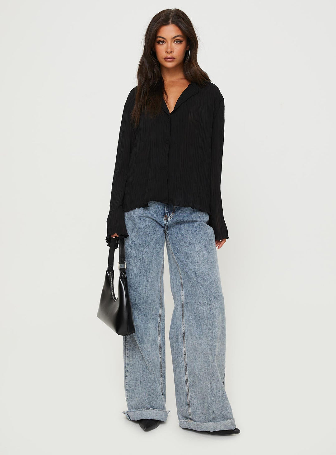 Selma Shirt Schwarz