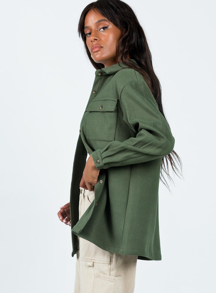 Mila Shirt Waldgrün