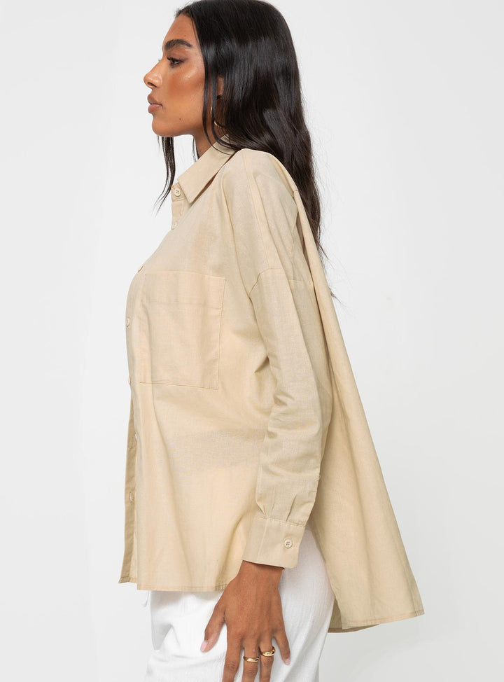 Fayette Hemd Beige