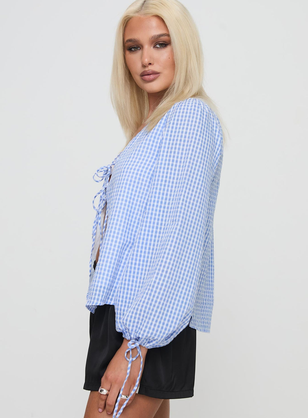 Slide Away Top Blau