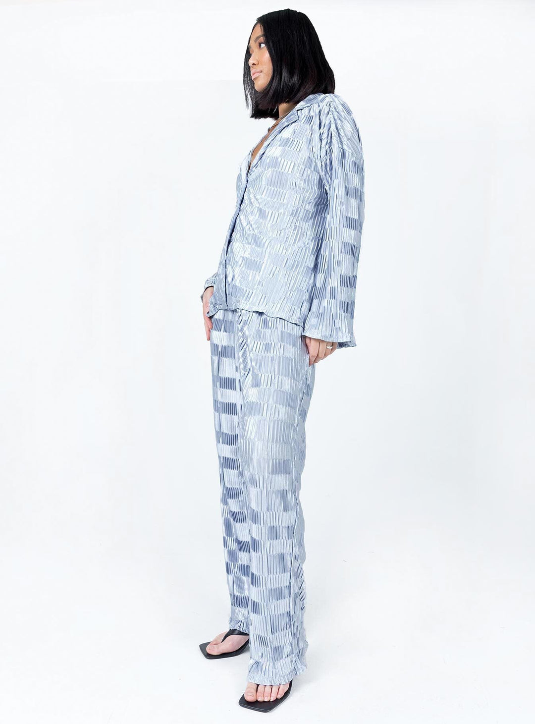 Lila Set Blau