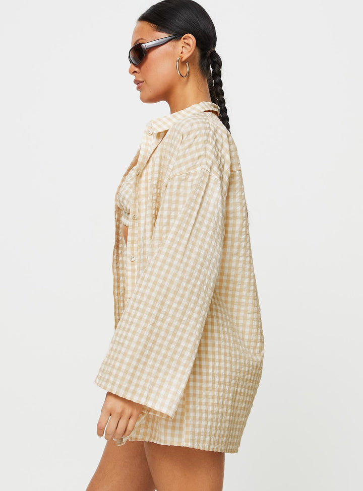 Lillia Set Beige / Weiß