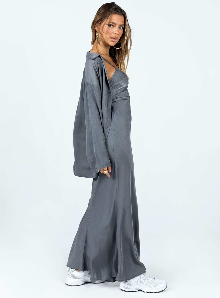 Callie Maxi-Set Grau