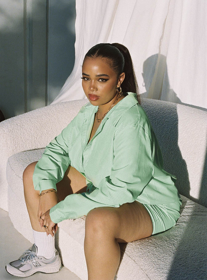 Das Chloe Set Green Curve 