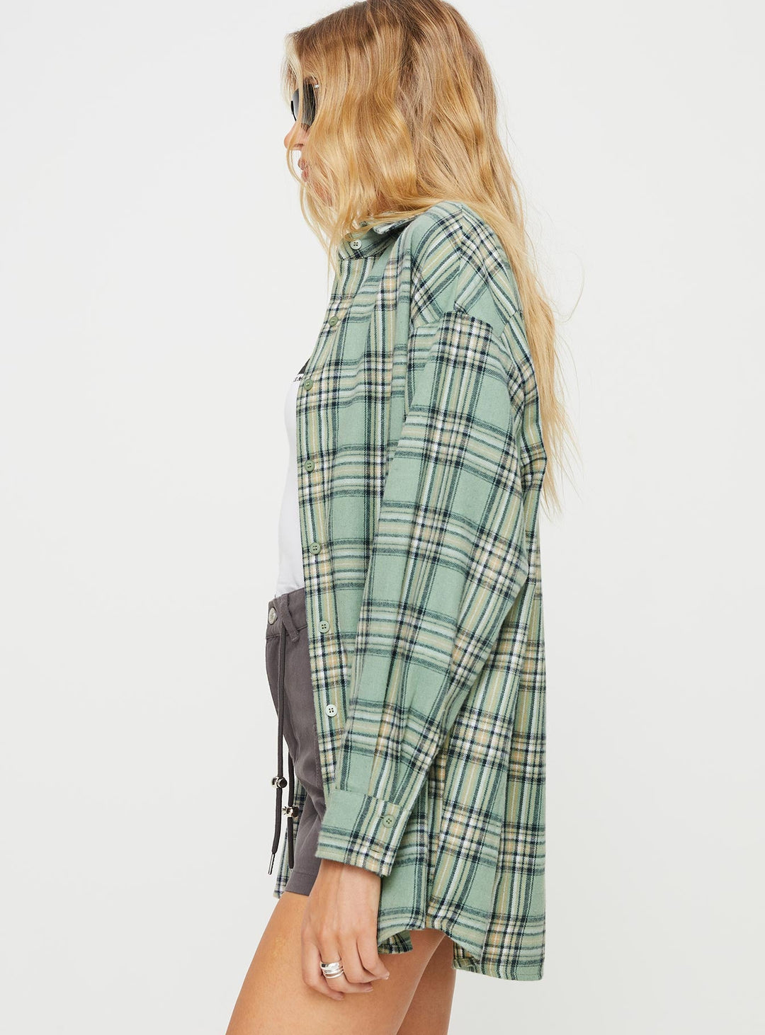 Tollen Shirt Dark Green Check