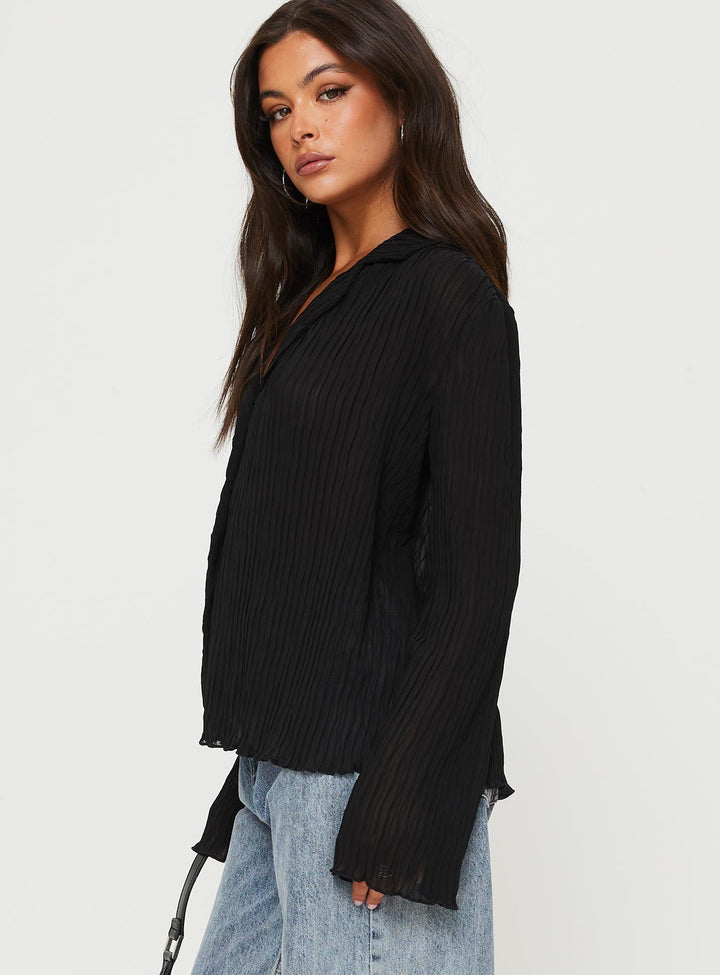 Selma Shirt Schwarz