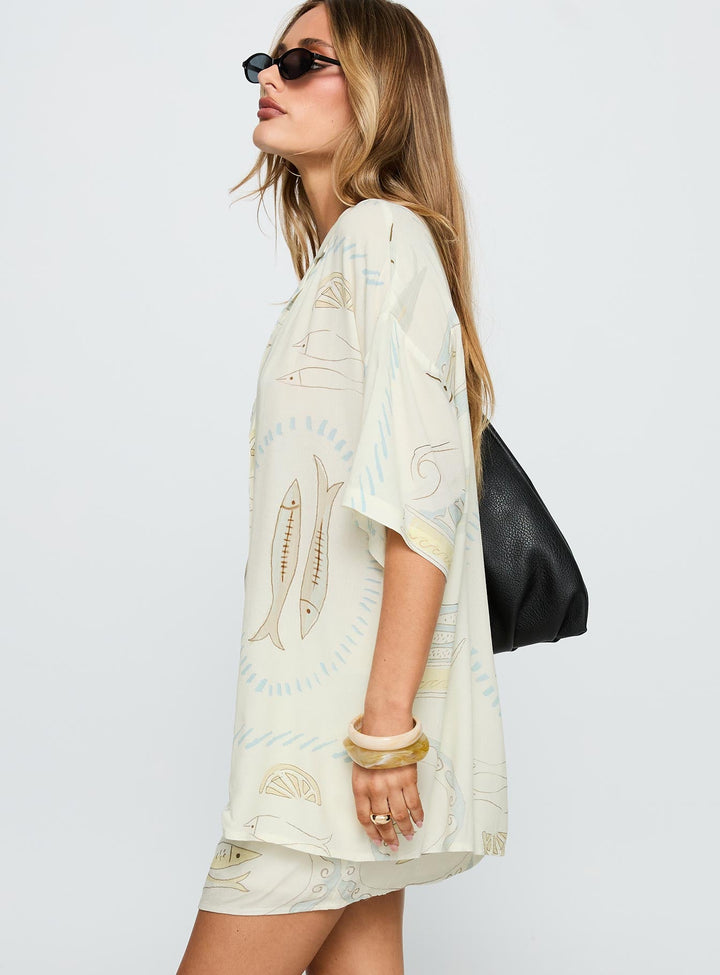 Caraliia Hemd Creme