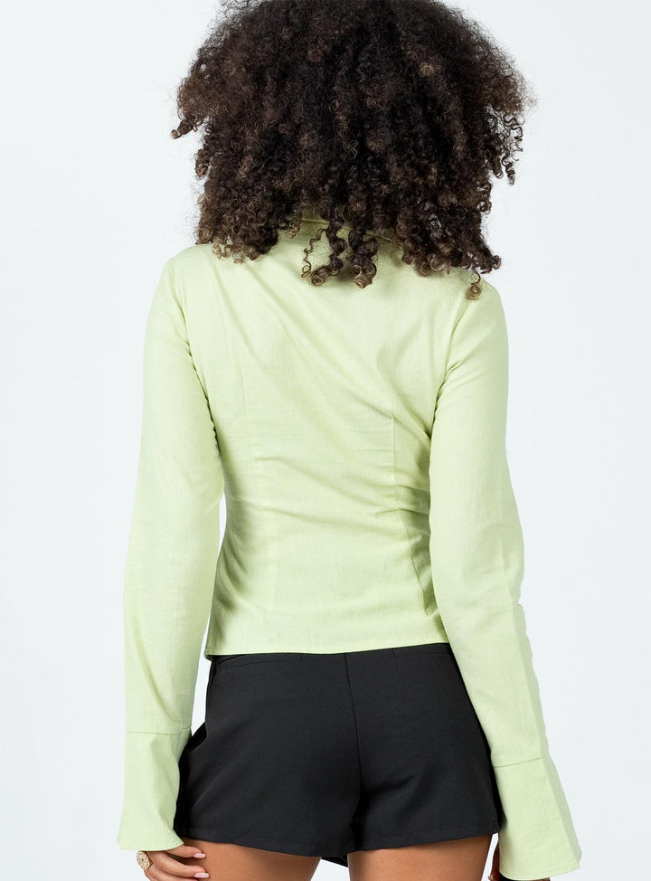 Nial Langarmshirt Grün