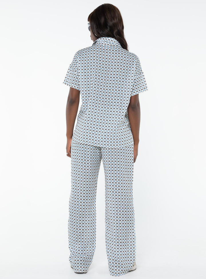 Fulmer Set Weiß / Blau
