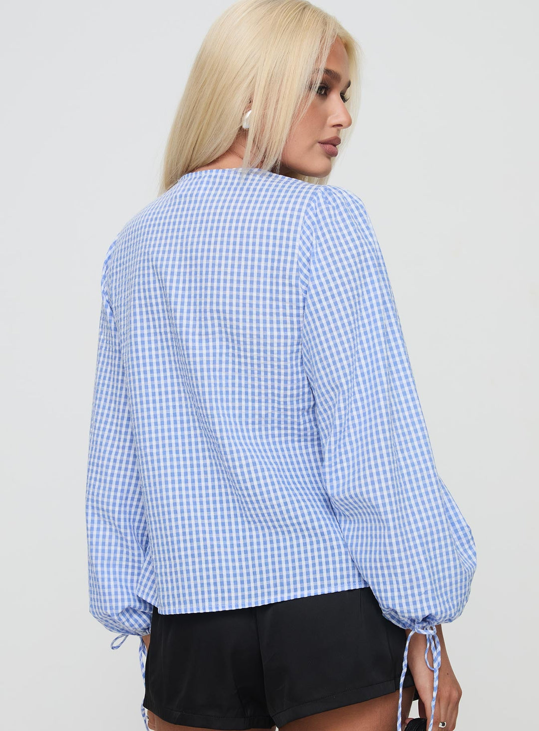 Slide Away Top Blau