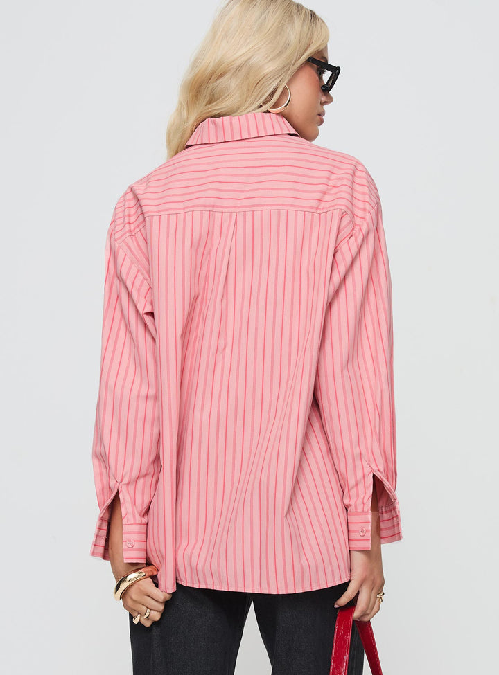 Cygnus Hemd Rot Streifen