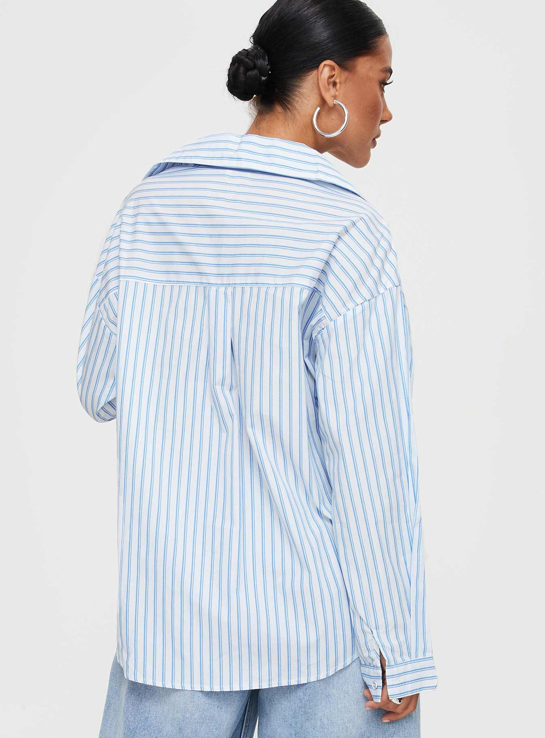Sellars Shirt Blau / Weiß