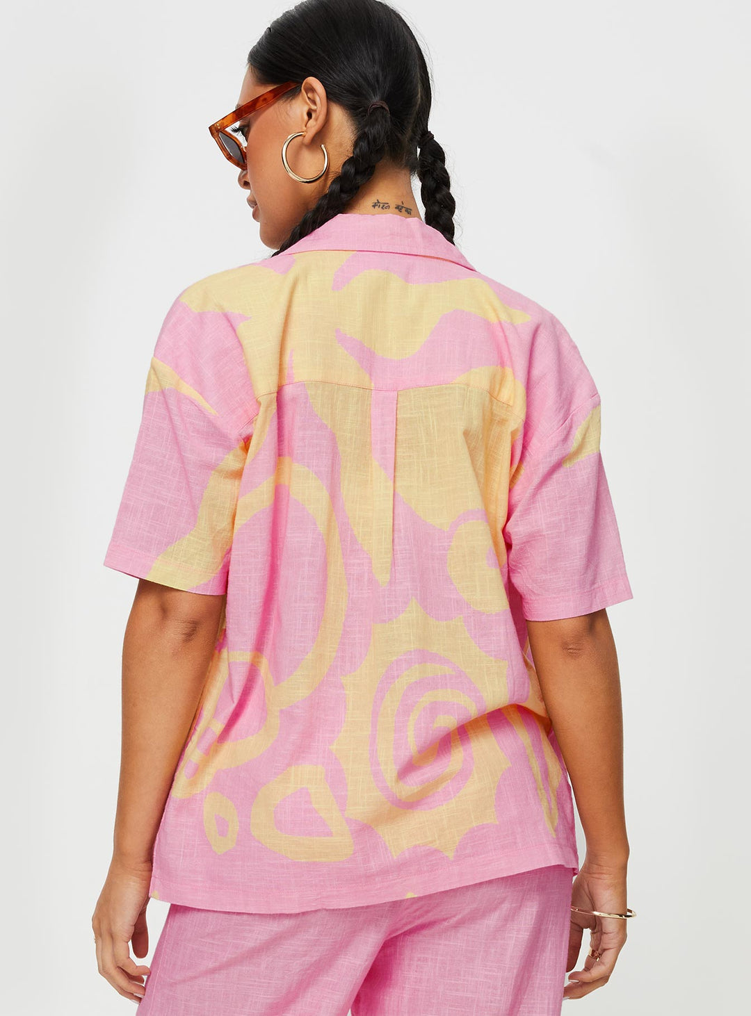 Sollene Top Rosa / Gelb