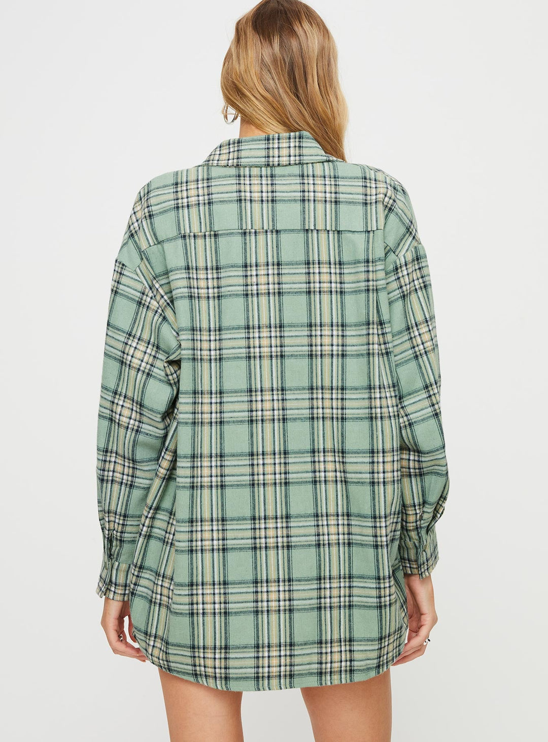 Tollen Shirt Dark Green Check