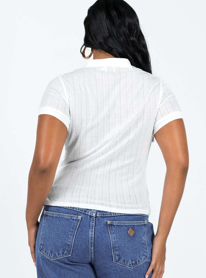 Long Beach Poloshirt Creme