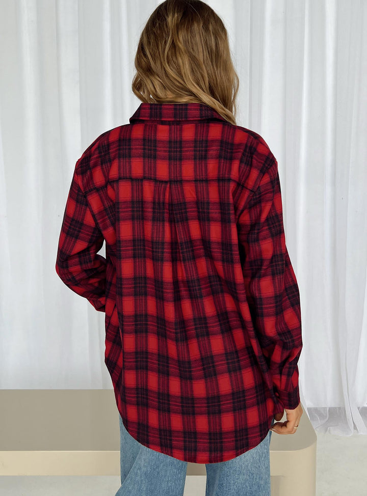 Deacon Hemd Rot Tartan