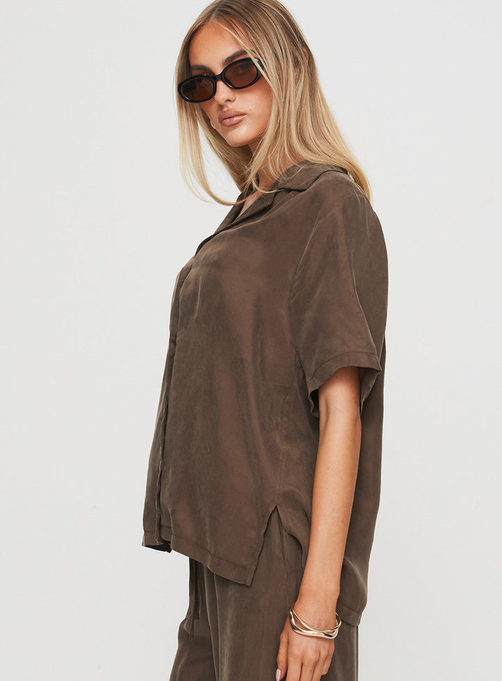 Tranquilis Shirt Brown