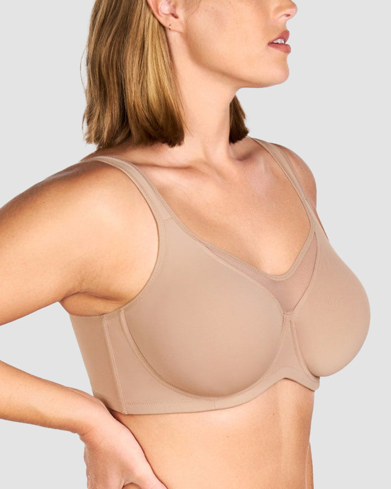 BOGO🔥Mesh Cooling Full Coverage Minimizer Bra
