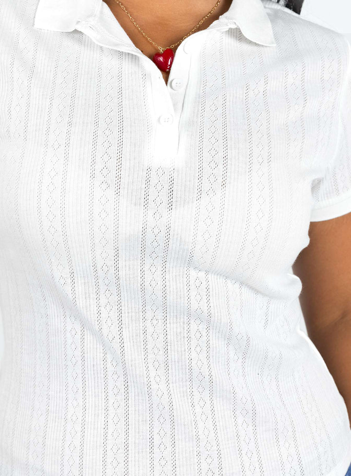 Long Beach Poloshirt Creme