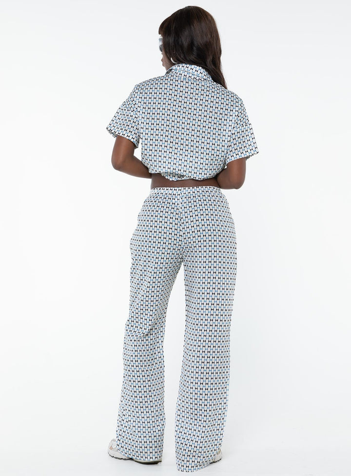Fulmer Set Weiß / Blau