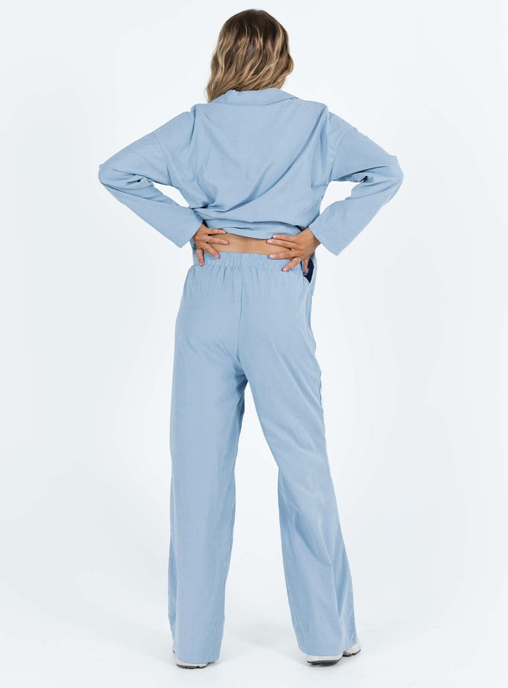 Segelset Dusty Blue