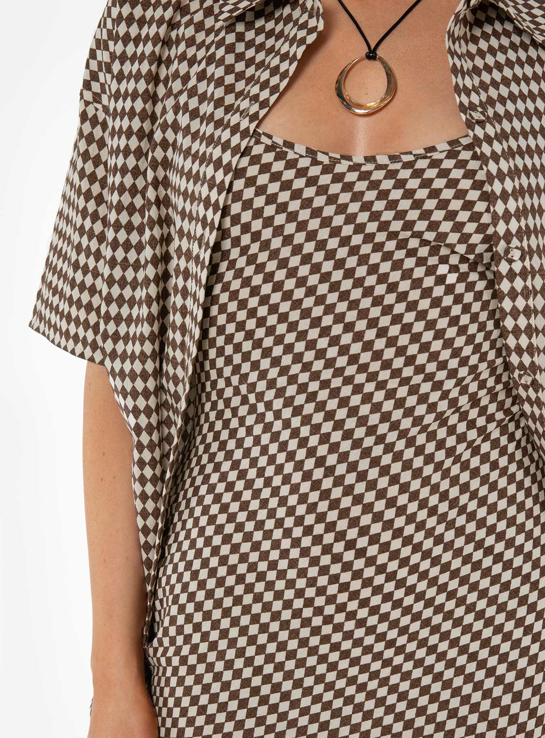 Otillie Maxi-Set Braun / Weiß