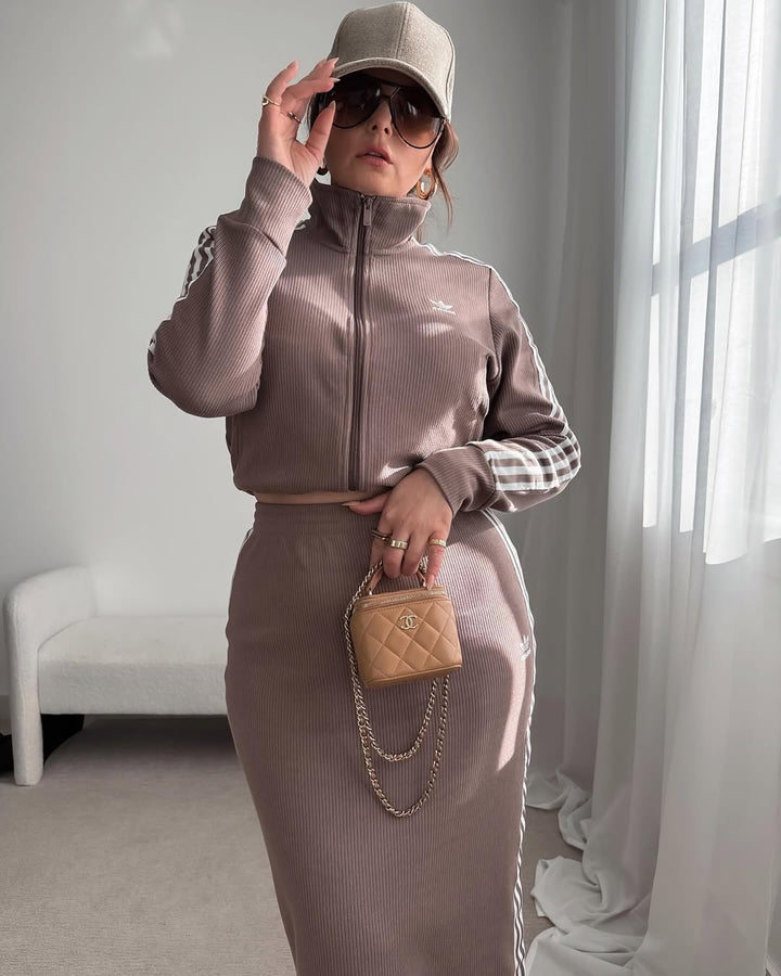 Adidas Originals Ribbed™ Two-Piece Set with Skirt