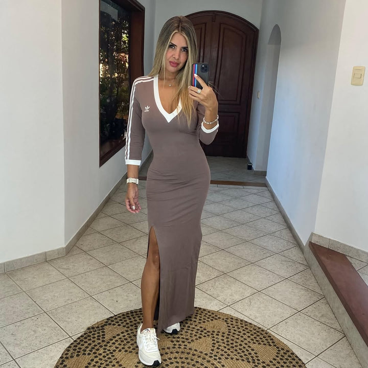 Originals™ Kleid mit Mokka-Linie