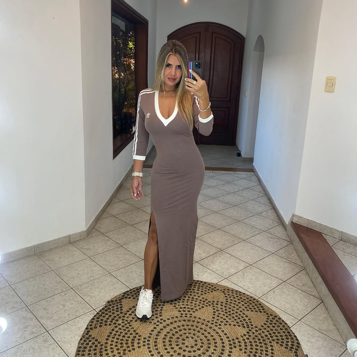 Originals™ Kleid mit Mokka-Linie