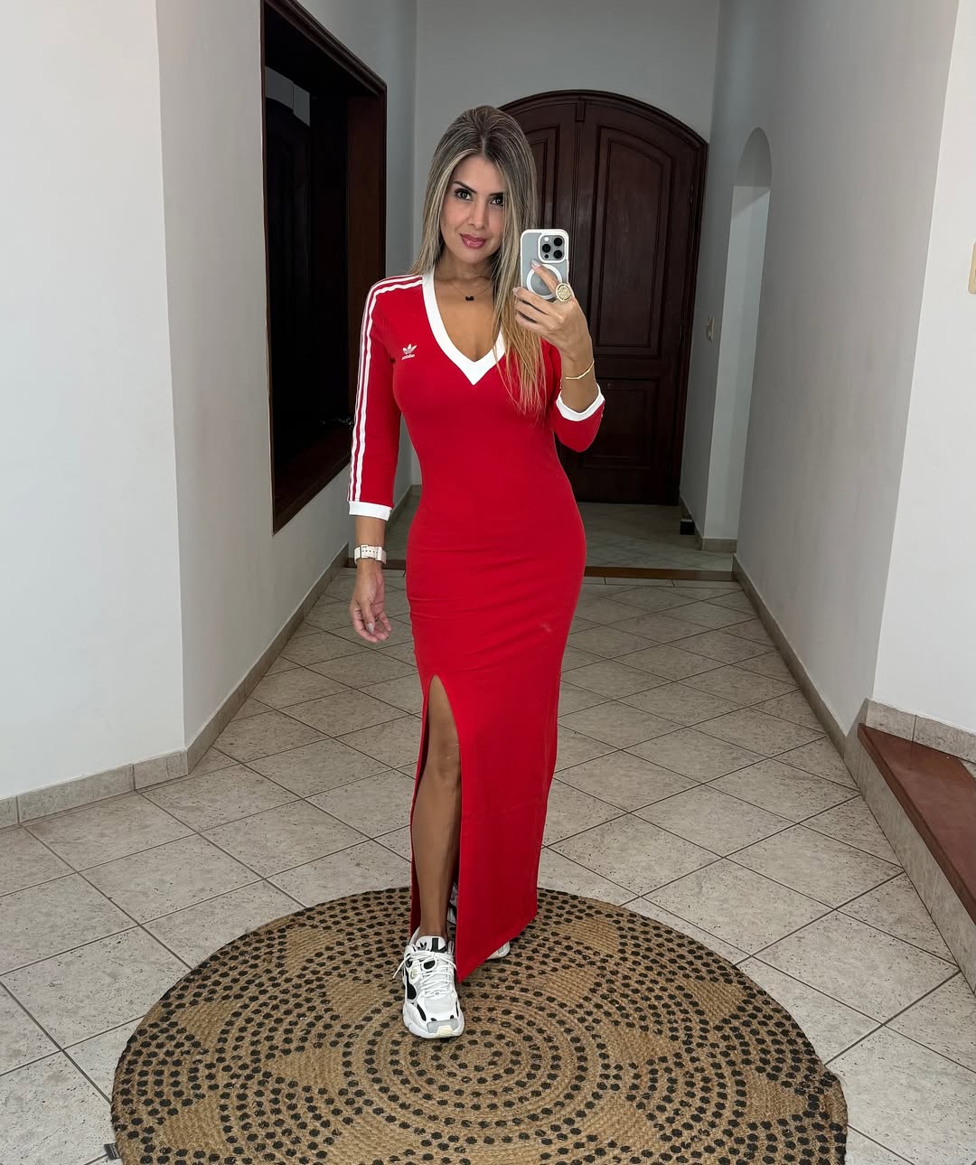 Originals™ Rotes Power-Kleid
